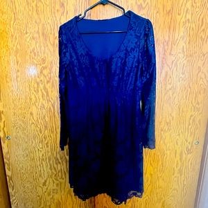 Royal Blue lace dress